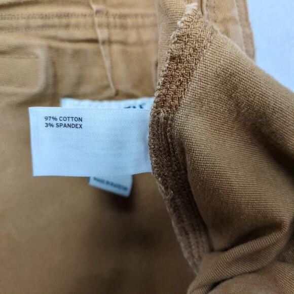 Duluth Trading Flex Fire Hose Cargo Work Pants Men's 44x28 Tan Relaxed Fit 45507 - Picture 4 of 10